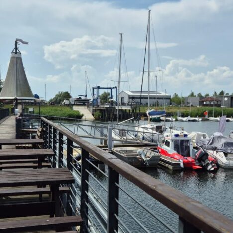 Na zamku w Malborku.