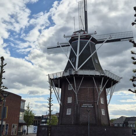 Wiszące kuchnie w Appingedam.