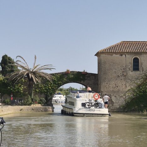 Całkiem ładny odcinek do Trebes.